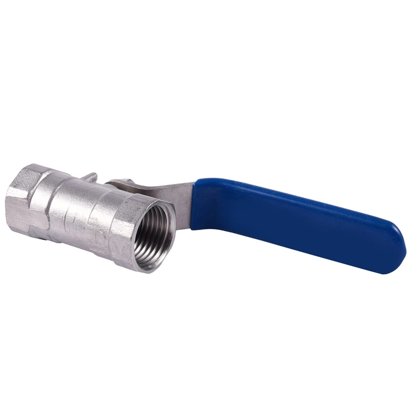 1/" stainless steel internal thread lever handle ball valve