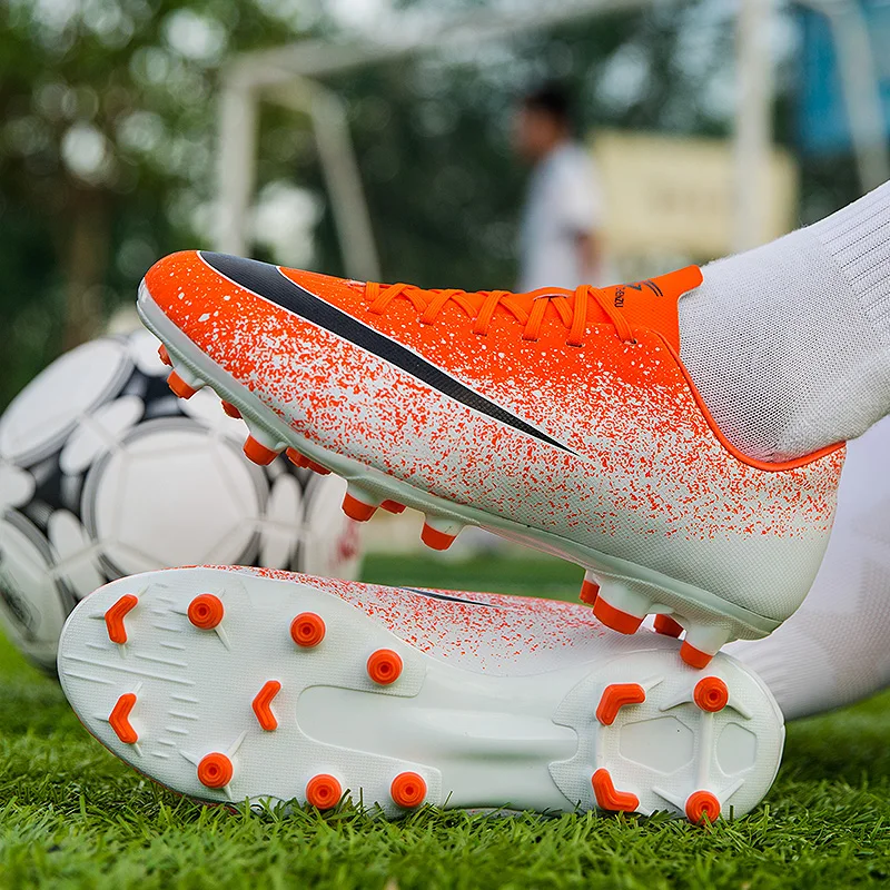 ZHENZU новые уличные футбольные бутсы мужские сникерсы Дети Мальчики Cleats тренировочная спортивная обувь Евро Размер 35-44 Scarpe Da calcio