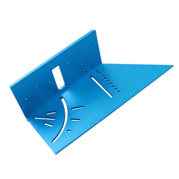 

Aluminum Alloy Angle Ruler Measuring Woodworking Marking Gauge Carpenter Tools For Installation Of 20mm, 25mm, 26mm, 35mm Hinges