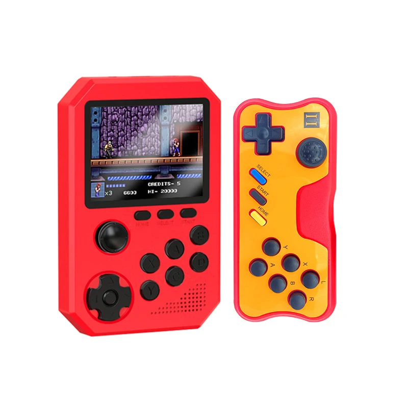 A6 Mini Handheld Game Console Players 900 in 1 Game Retro Game Consoles Console Games Card Gaming 