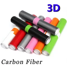 30x1127 см 3D глянцевая виниловая пленка из углеродного волокна для стайлинга автомобилей, аксессуары для мотоцикла, наклейки из углеродного волокна