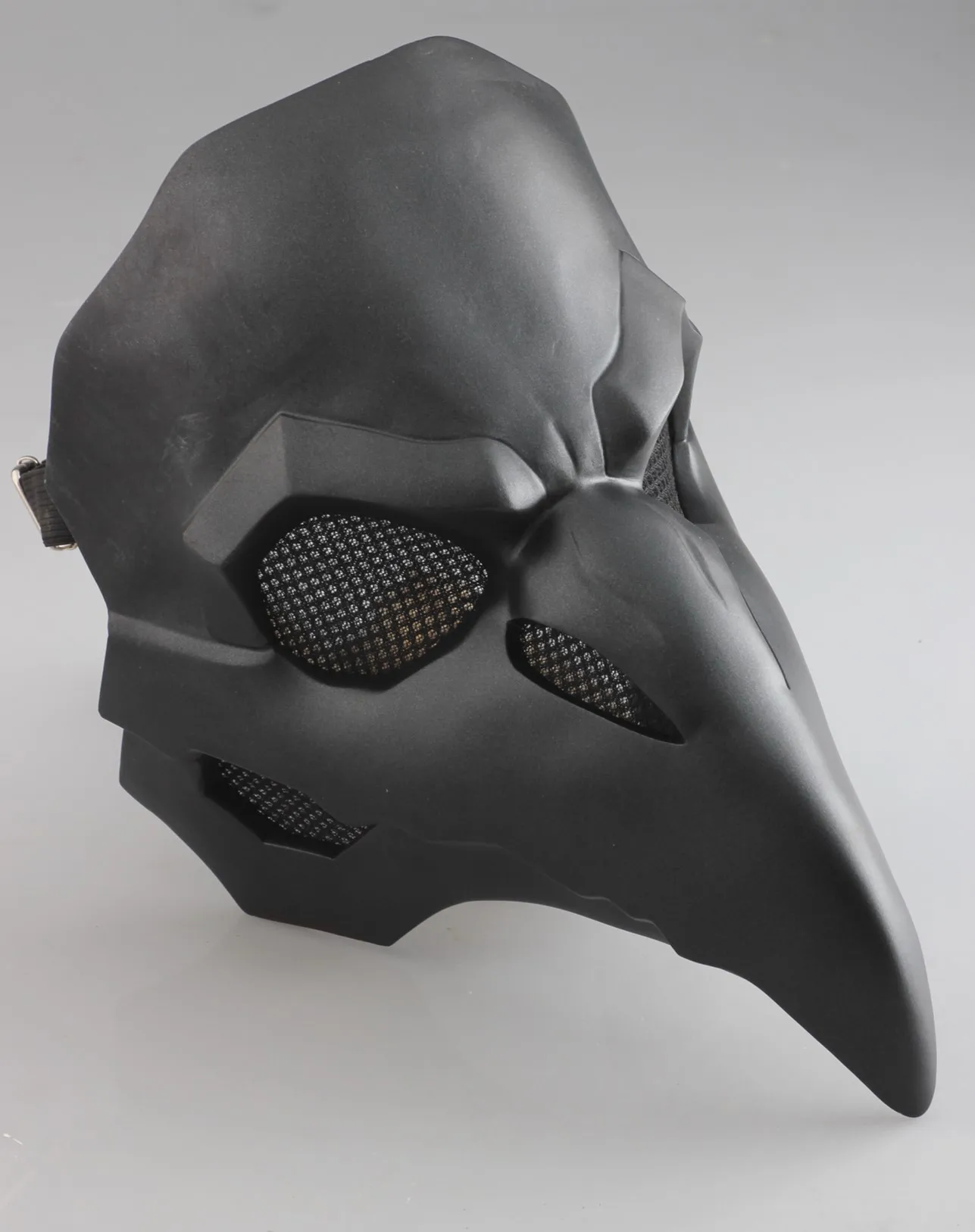 Панк маска ворона жнец Nevermore кожа маски длинный нос панк ворона Ретро Рок