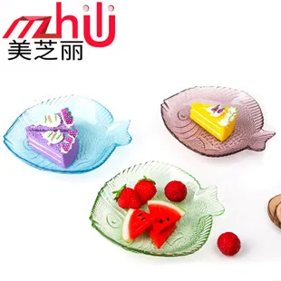 Натуральный Детокс Чжи ли производители креативный DAISO вишня тарелка с изображением цветов японский стиль розовое стекло посуда приправа соус диппи