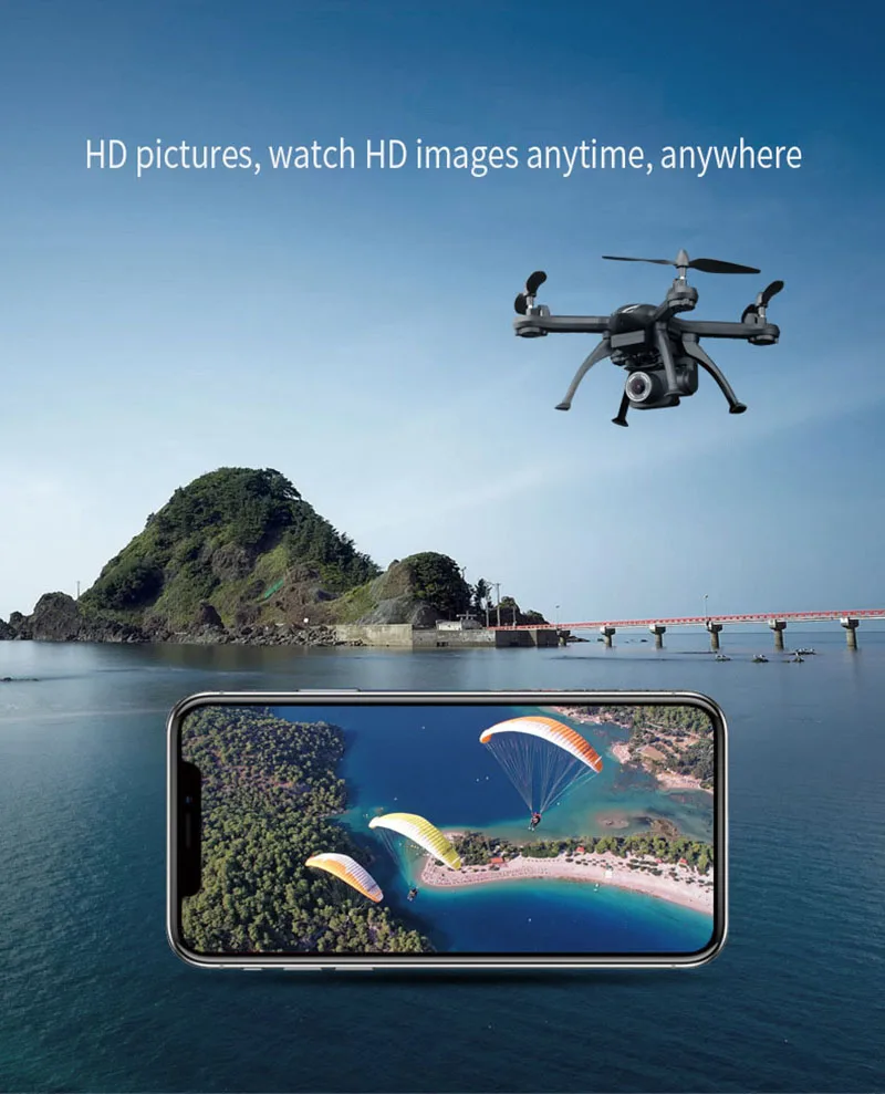 Высокое качество Квадрокоптер 480 p/720 p/1080 p Дрон с камерой HD fpv однокнопочный обратный полет RC вертолет игрушки для детей