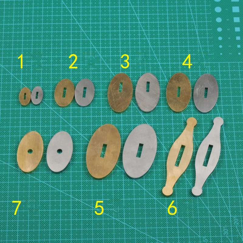 Knife-Guard Bolster Brass/stainless-Steel Parts Available 1pcs Making-Handle Custom DIY