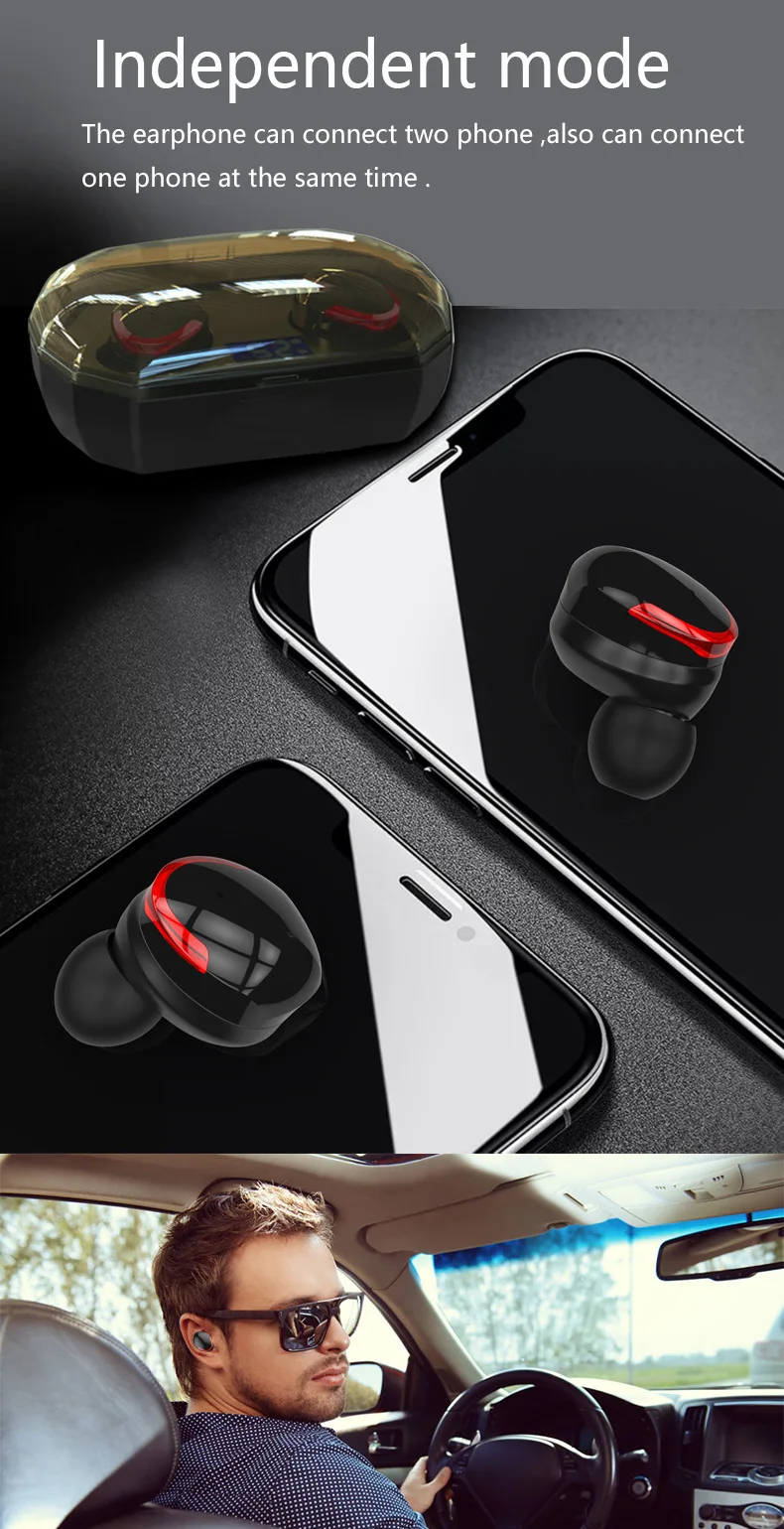 Huawei power Bank наушники TWS Спортивные Беспроводные наушники Bluetooth 5,0 водонепроницаемые наушники-вкладыши с зарядкой от аккумулятора чехол