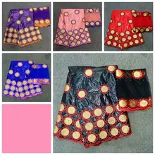 HL! Базен riche ткань brode высокое качество Базен африканские ткани Базен riche вышитые для платья! J101306