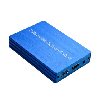

Loop Out Video Card Computer Audio Grabber Plug And Play For Game Recording Live Streaming HDMI To USB3.0 4K 1080P 60fps