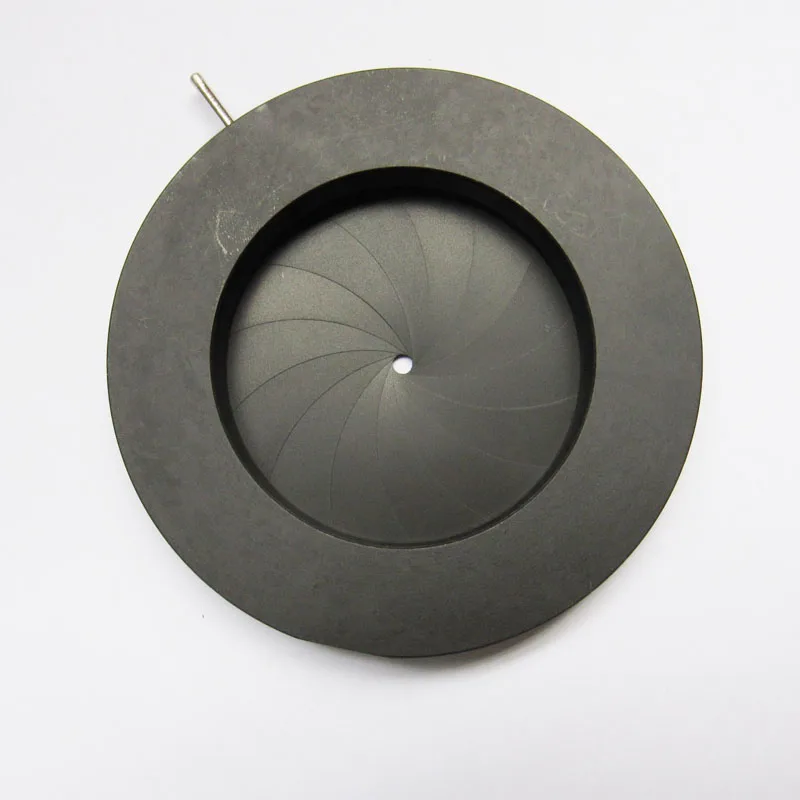  20pcs 3-52MM Amplifying Diameter Zoom Optical Iris Diaphragm Aperture Condenser 14pcs Blades for Di