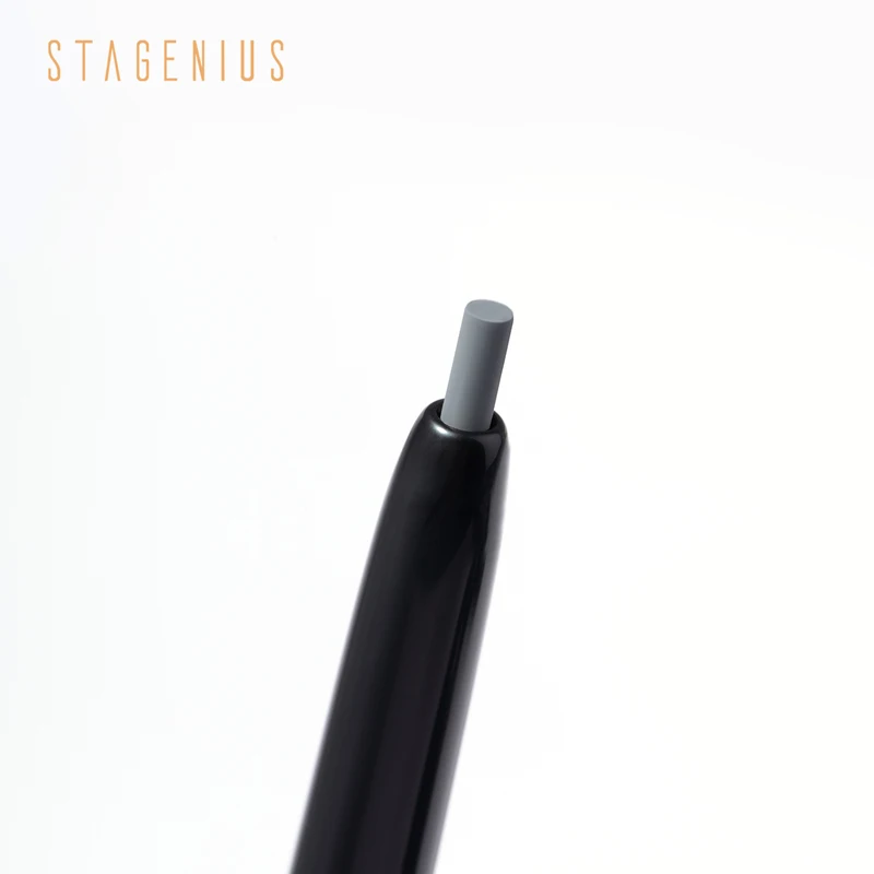 STAGENIUS карандаш для бровей, ТИНТ, макияж глаз, круглая головка, долговечный, водостойкий, натуральный, микроблейдинг, карандаш для бровей, серый, коричневый