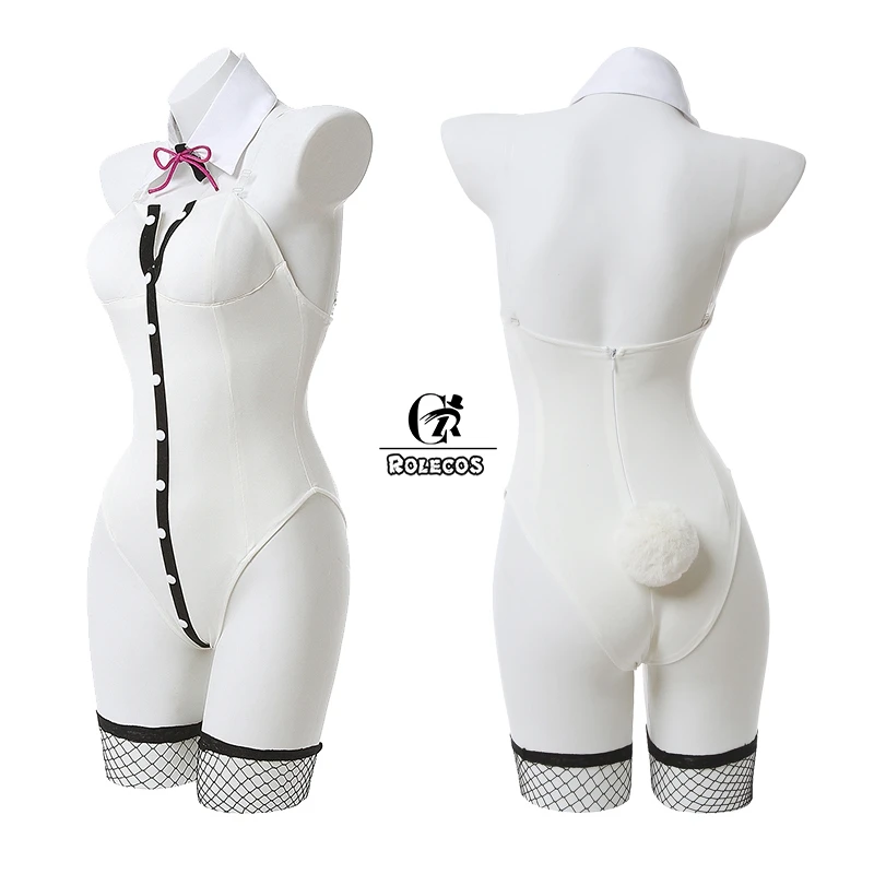 Костюм для косплея ROLECOS Super DanganRonpa 2 комбинезон Nanami ChiaKi Bunny Girl женское сексуальное