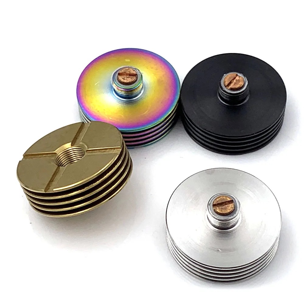 AtomizerBase 22mm 24mm 25mm DIY Connector Heat Dissipation Heat Sink Deck for 510 Tread Adapter RDA Mod