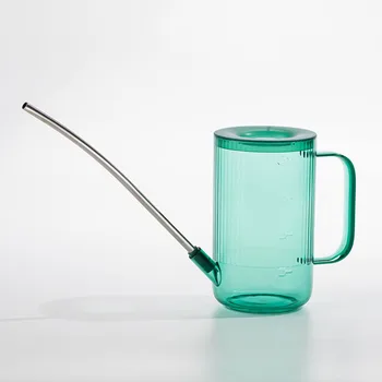 

1L Watering Can Pot Long Mouth Lawn Irrigation Can Garden Flower Plants Tool Great For Watering All Kinds Of Plants With Its Lo