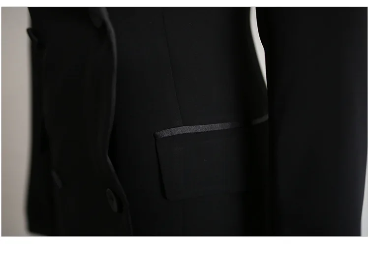 Длинное пальто для женщин Тренч осень и Новинка зимы Стиль High-End элегантный двубортный от известного бренда Slim Fit костюм воротник одежда