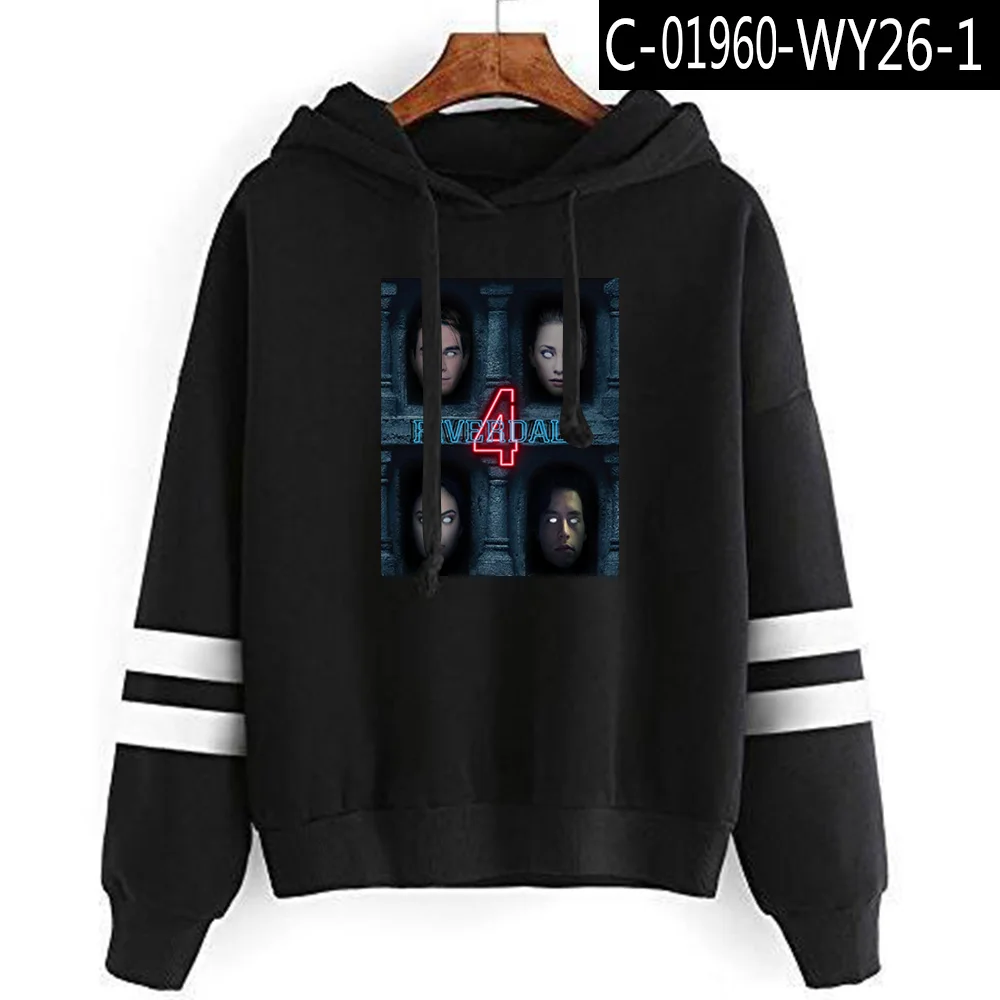Black Riverdale Fashion Printed Hoodies Women/Men Long Sleeve Hooded Sweatshirts Unisex Trendy Street Style Clothes - Цвет: Black