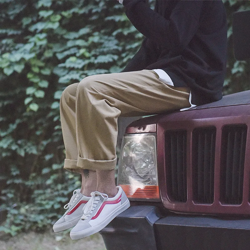 

2018 Autumn New Style Fashion Style American-Style Loose-Fit Japanese-style Retro Workwear Casual Pants MEN'S Trousers