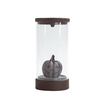 

Handicraft Backflow Incense Holder with LED Light Ceramic Backflow Waterfall Incense-Burner Censer Holder Home Table Decor