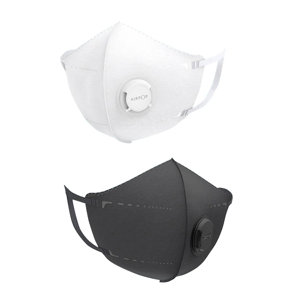 2 шт./лот, Xiaomi Mask Mijia Airpop, портативная, PM2.5, анти-Дымчатая маска, регулируемая, для ушей, удобная, для Xiomi Masks, умный дом