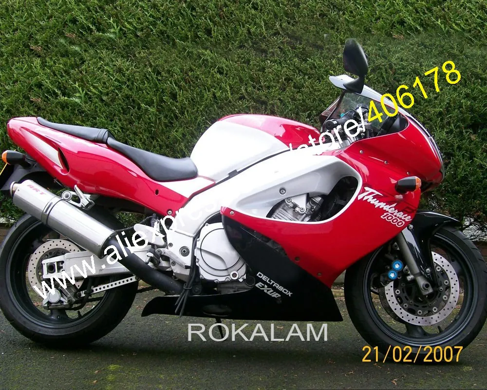 Лучший для Yamaha Thunderace YZF1000 1997-2007 YZF1000R 97-07 97 98 99 00 01 02 03 04 05 06 07 черно-красный