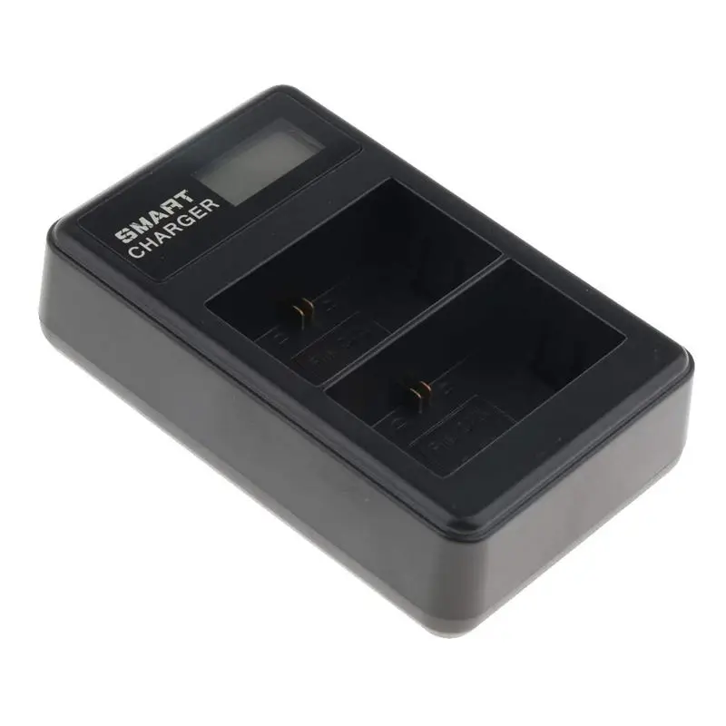 RISE-Lp-E6 Usb ЖК-дисплей двойной порт зарядное устройство для Canon 5D Mark Ii Iii 7D Para Eos 60D Eos 6D 70D 80D