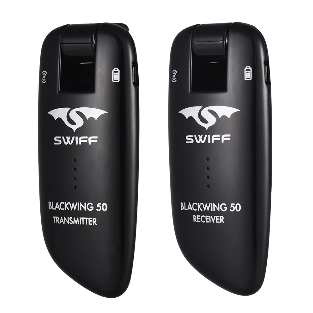 

SWIFF WS-50 UHF Digital Guitar Wireless System (Transmitter + Receiver) 50M Transmission Range Built-in Rechargeable Battery