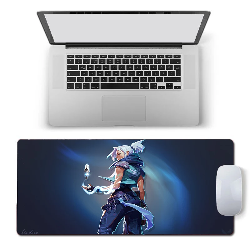 Valorant Mouse Pad rubber table Large Gamer tapis de souris xxl Desk mat Computer keyboard gaming accessories carpet mousepad