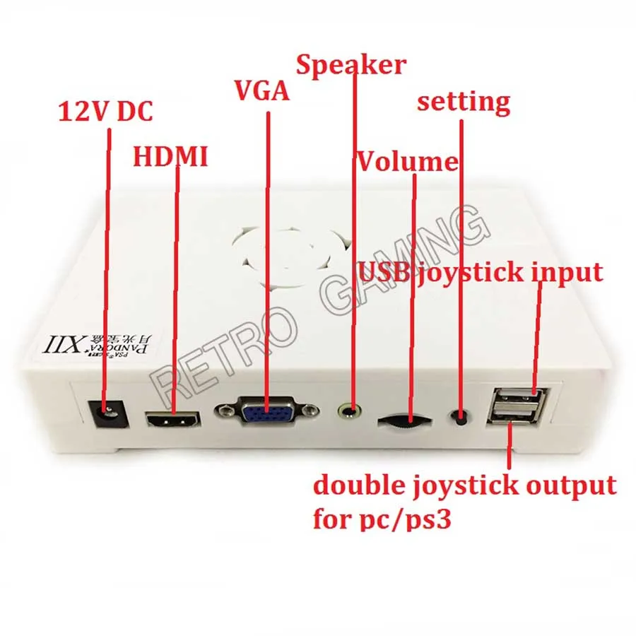 Pandora XII 3188 in 1 board 53pcs 3D Games Box 12 support 3/4P Jamma version box Arcade Machine HD video game HDMI VGA 2620 in 1
