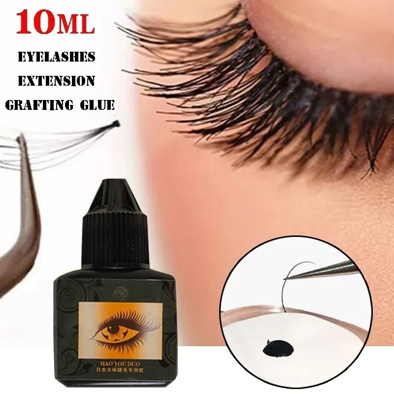 10ML Individual Eyelashes Extension Grafting Glue Long-lasting Nature Fast Drying Adhesive False Eye Lashes Makeup Tool | Красота и