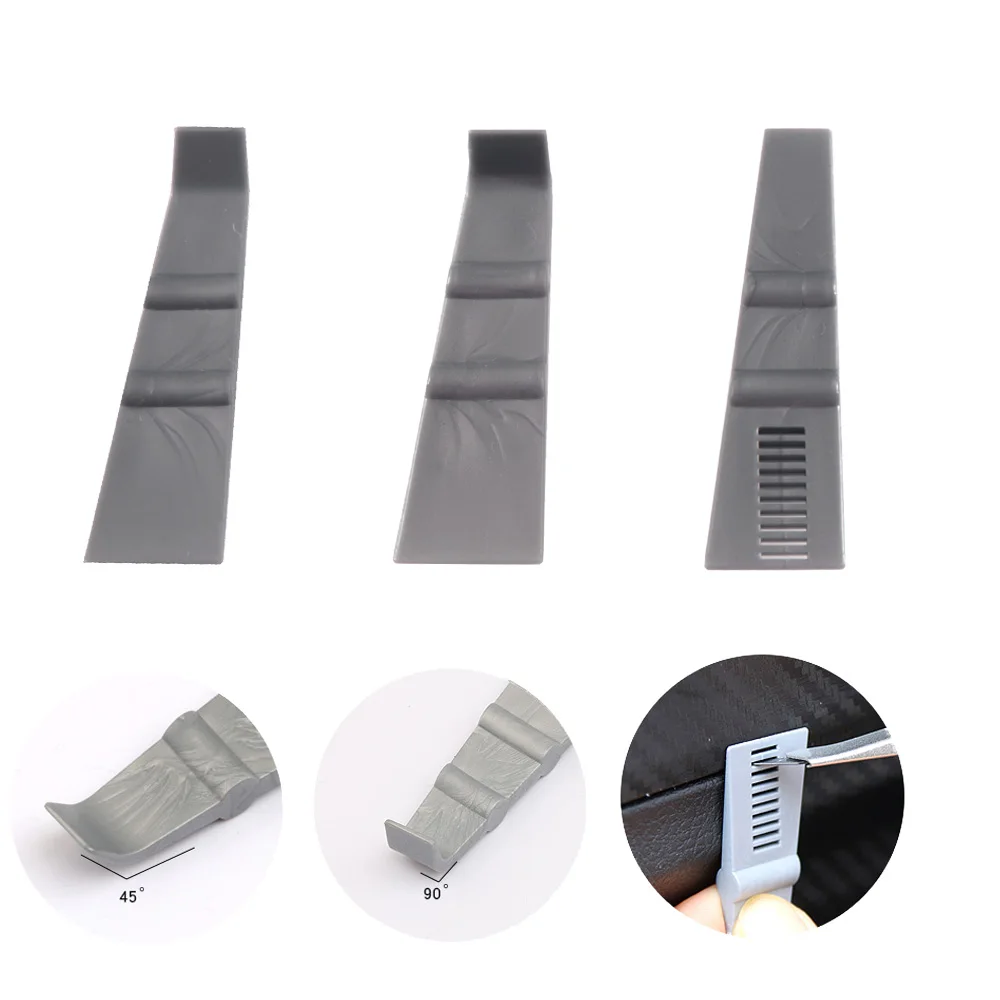 

3Pcs Window Tint Tools Plastic Vinyl Wrapping Mini Squeegee Carbon Fiber Film Sticker Applicator Aid Scraper Car Accessories