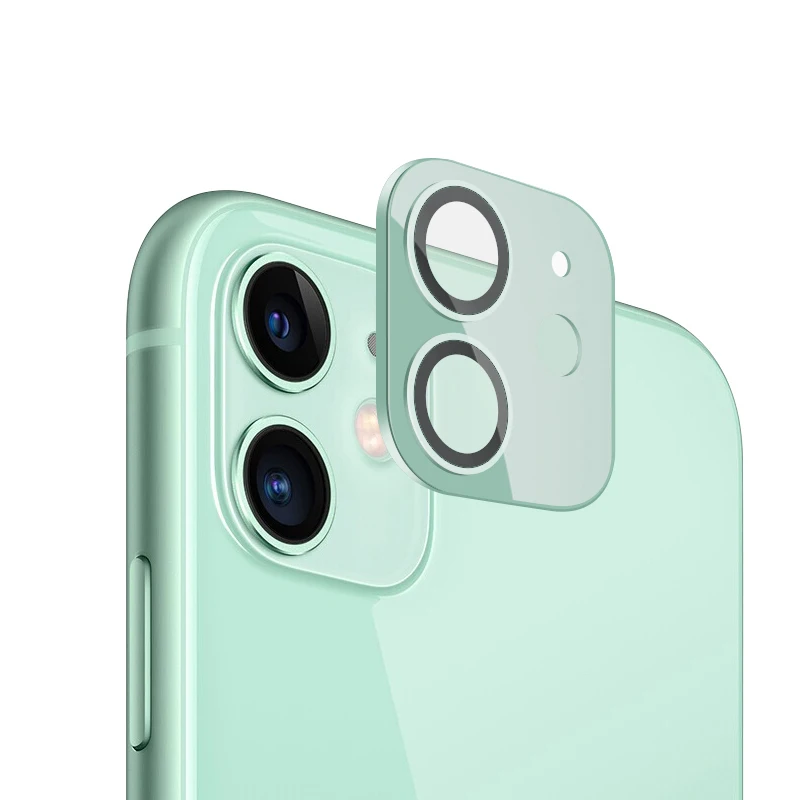 Стекло для камеры iPhone 11 встроенное титановое матовое стекло Защита экрана Apple
