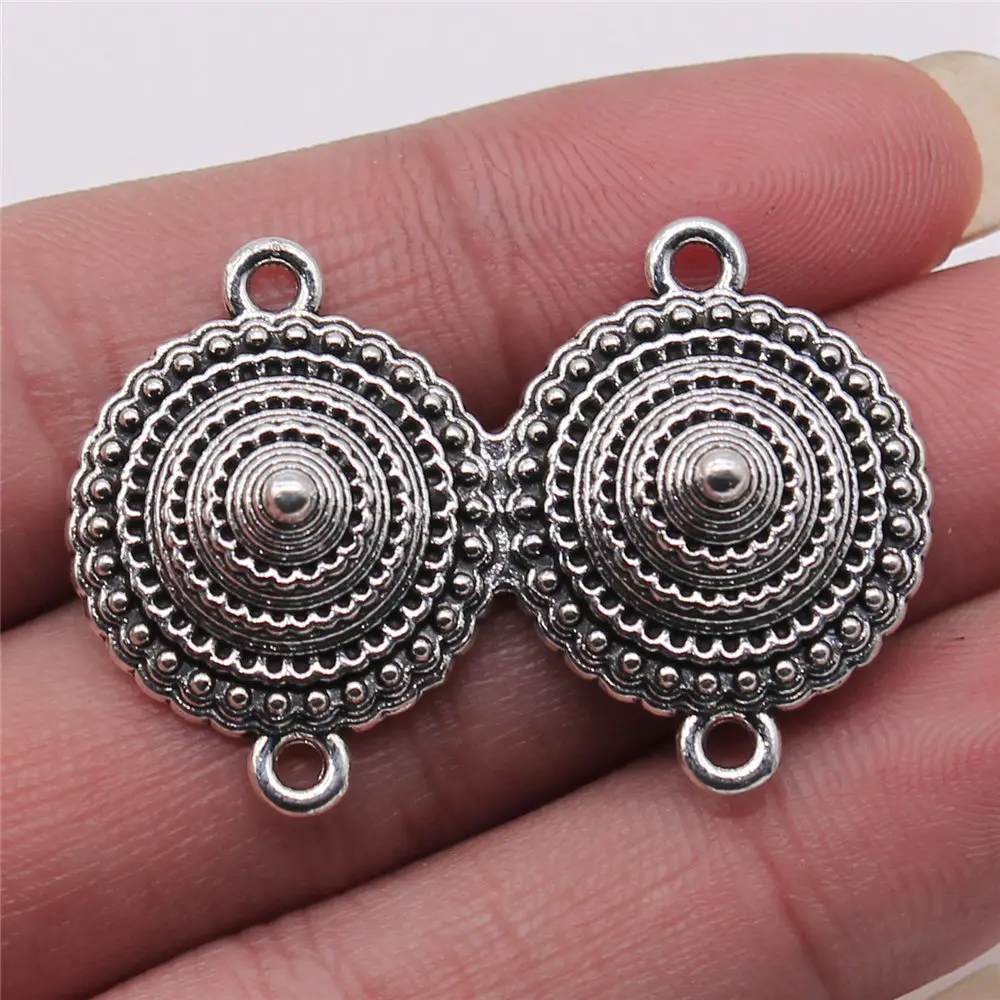 Оптовая продажа ювелирные изделия четыре отверстия серьги коннектор для тела