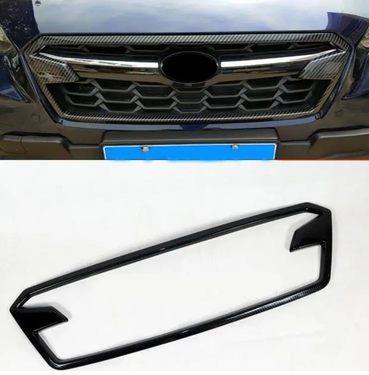 Передняя декоративная решетка из углеродного волокна ABS для Subaru XV- аксессуары