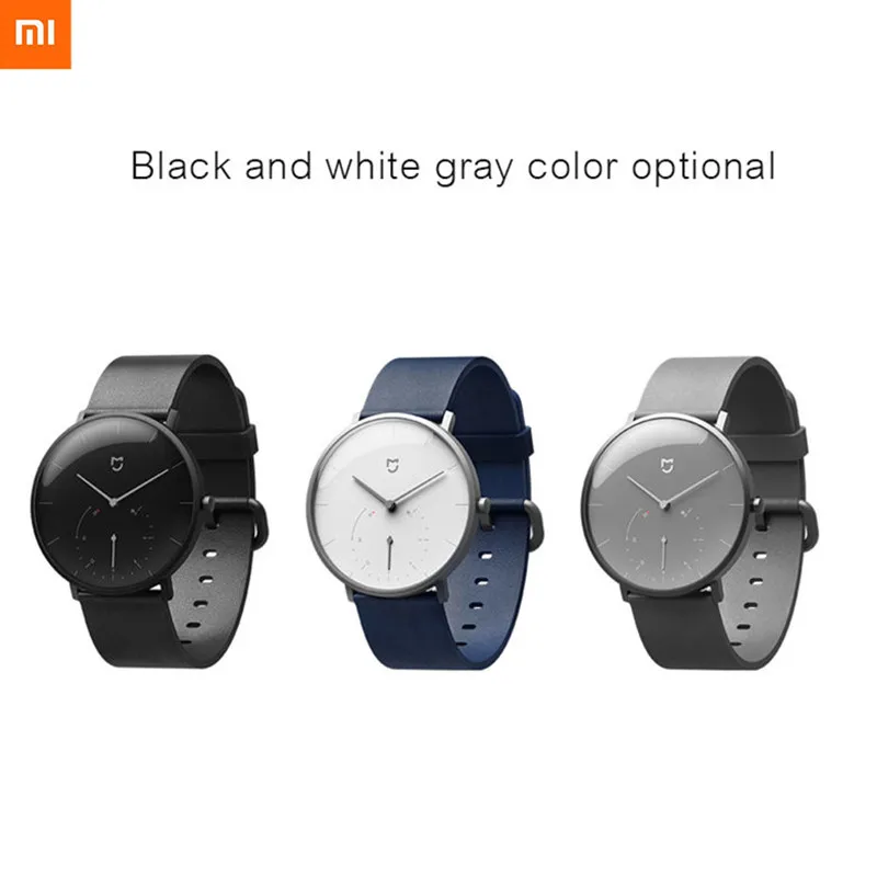 

Original Xiaomi Mijia Quartz Watches Waterproof Double Dial with Alarm Sport Sensor BLE4.0 Wireless Connect to Smart Mi Home APP