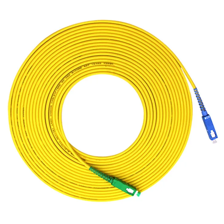 SC APC to SC UPC Patchcord 1m to 15m optical Patch cord 2 0mm PVC G657A 2