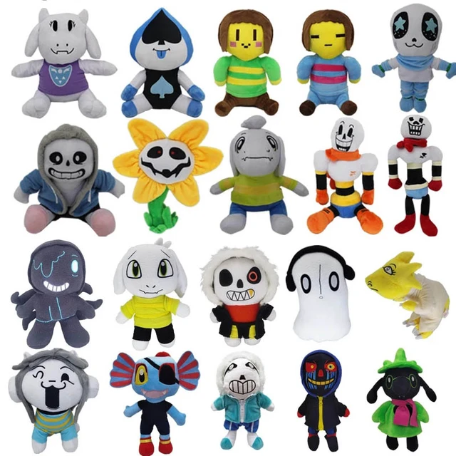 20 Styles Undertale Temmie Plush Toy Doll Undertale Sans Papyrus Ootopus  Music Alphys Plush Stuffed Toys for Children Kids Gifts - AliExpress
