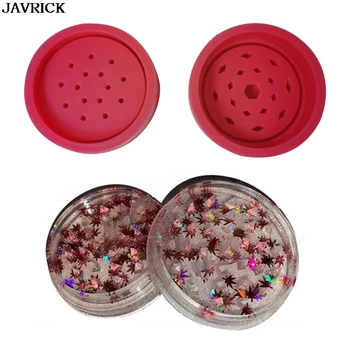 

Crystal Epoxy Resin Mold Tobacco Grinder Leaf Herbal Herb Smoke Spice Crusher Silicone Mould DIY Crafts Baking Tools