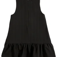 Сарафан школьный для девочки Viva Baby D1514-3 черный