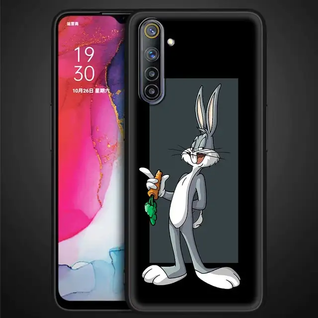 phone case For Redmi Note 9s 7 8t 9 8 10 9a 9c 9t K40 Pro coque Bumper tpu soft material Funny Cartoon Crazy Rabbit B09