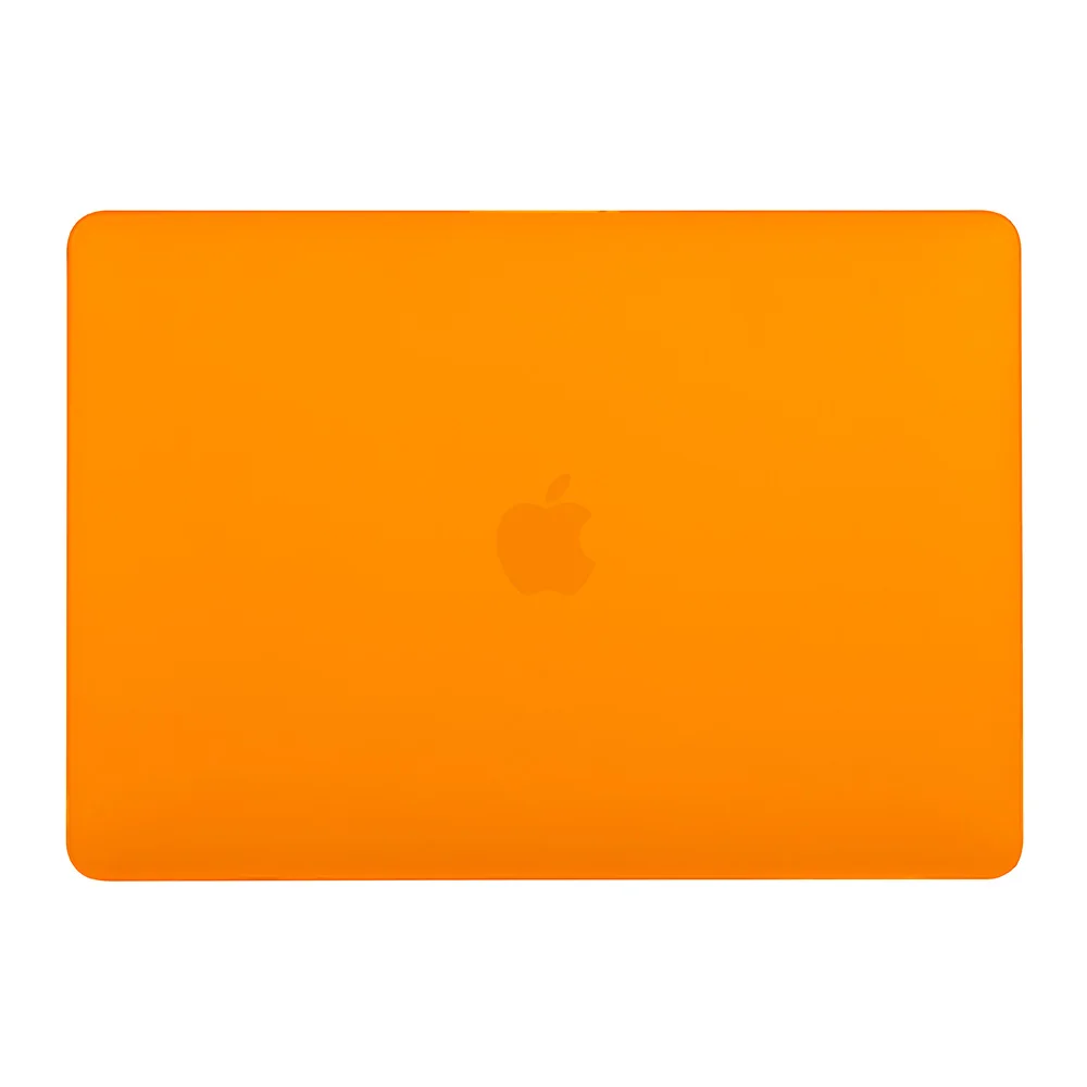 Чехол для ноутбука MacBook Air Pro retina 11 12 13 15 Mac Book 13,3 15,4 дюймов матовый чехол с сенсорной панелью для Apple Air Pro 11 12 13 - Цвет: Orange