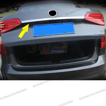 

Lsrtw2017 for Sagitar Jetta Mk6 Car Trunk Tailgate Trims Interior Accessories Chrome 2012 2013 2014 2015 2016 2017 2018 Vw