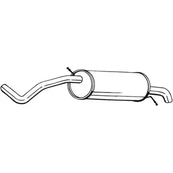 

Muffler rear Skoda Fabia 1.0i/1.4i 99 stationwagon BOS