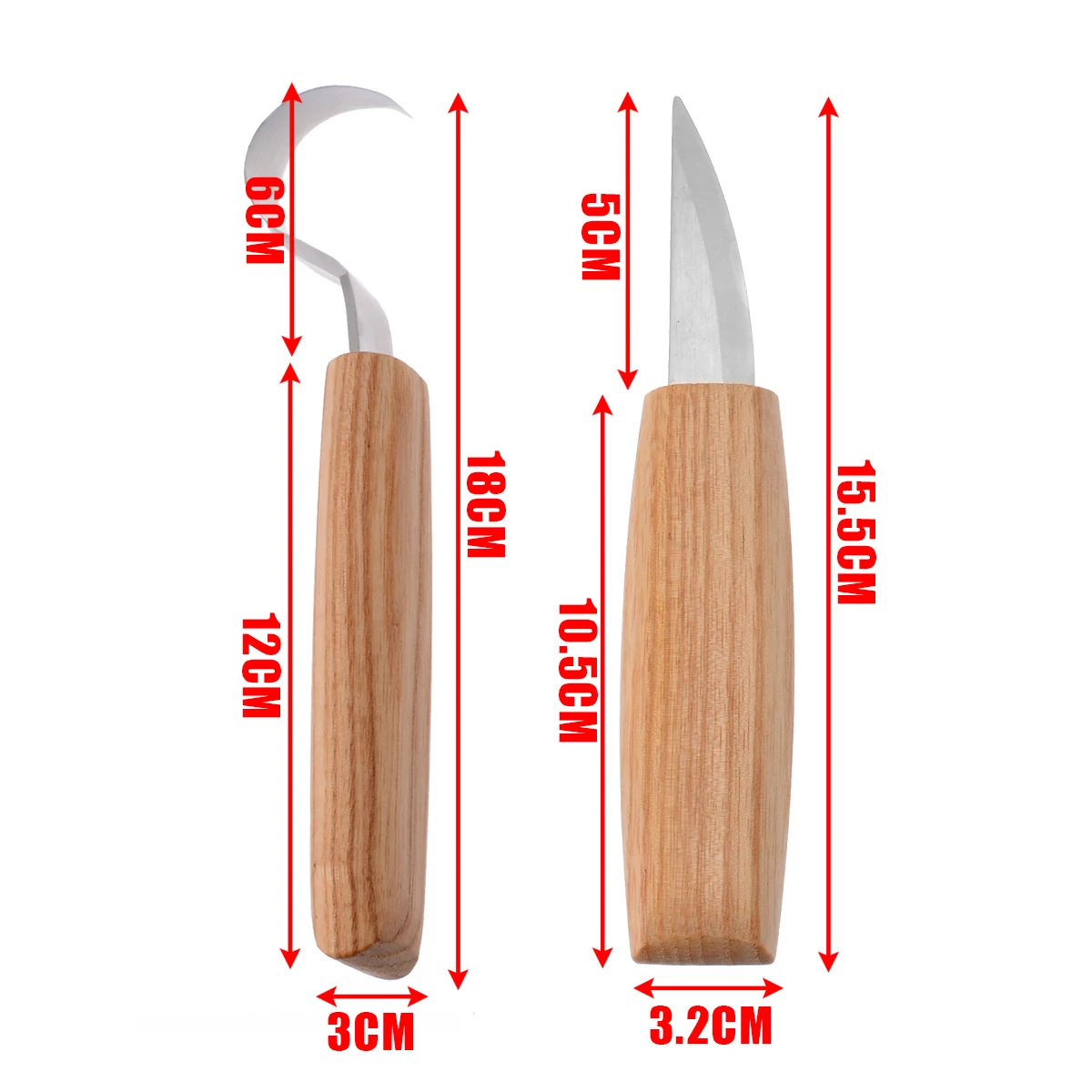 cuchillos cortador curvo cortador pelador lahomia Kit de herramientas para tallar madera sacapuntas extra incluido juego de 4 piezas cortador Universal 