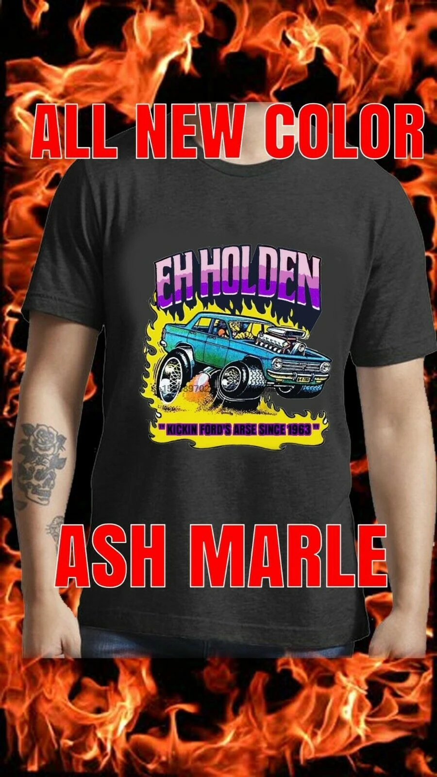 Eh Holden Kickin S Ae Since 1963 Retro Vintage Men S Women S T Shirt T Shirts Aliexpress