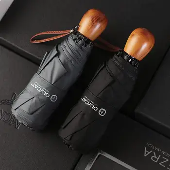 

Portable Sunscreen Female Parasol Paraguas Anti-Uv Pocket Mini Umbrella Rain Parapluie Windproof 3 Folding Sun Pocket Umbrellas