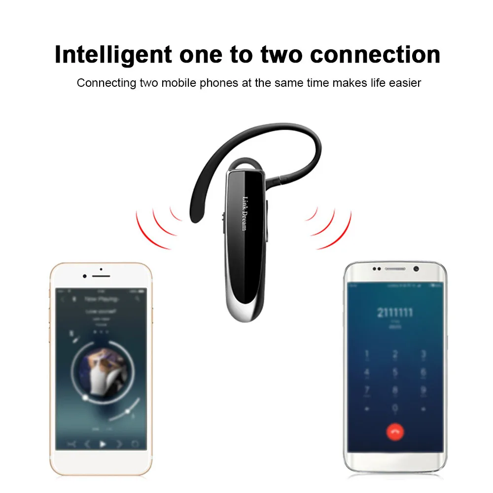 LC-B41 Bluetooth 4,1 наушники-вкладыши беспроводные наушники бизнес гарнитура микрофон Handsfree наушники мини наушники для Xiaomi huawei