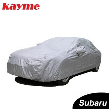 

Kayme dustproof Full Car Covers 170T polyester universal Indoor Outdoor Suv UV Snow Resistant Protection Cover for Subaru