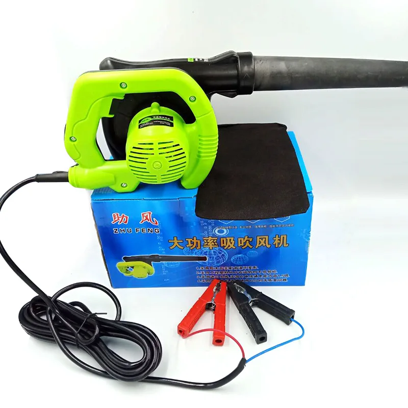 

Vehicle-mounted Blower High-Power Blowing Dust Tool Cleaning 12v24v Blowing And Suction Dual Purpose Small Vacuum Cleaner Drum W
