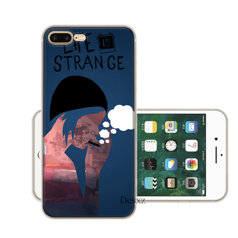 H7 Чехол для телефона iPhone 11 Pro 7 8 6 6s Plus X XR XS Max 5 5S SE чехол Life Is stranna - Цвет: H7
