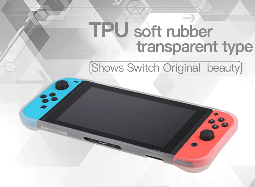 Для nintendo switch чехол защитный чехол Портативный ТПУ чехол с ручкой защитный чехол цельный ТПУ устойчивый к царапинам Прямая поставка