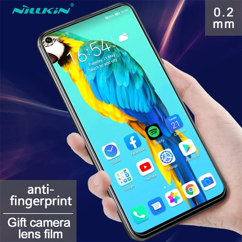 Для huawei Honor 20 20S закаленное стекло Honor 20 Pro стекло против взрыва Nillkin Защитная пленка для экрана H+ PRO стекло для huawei Nova 5T